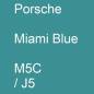 Preview: Porsche, Miami Blue, M5C / J5.